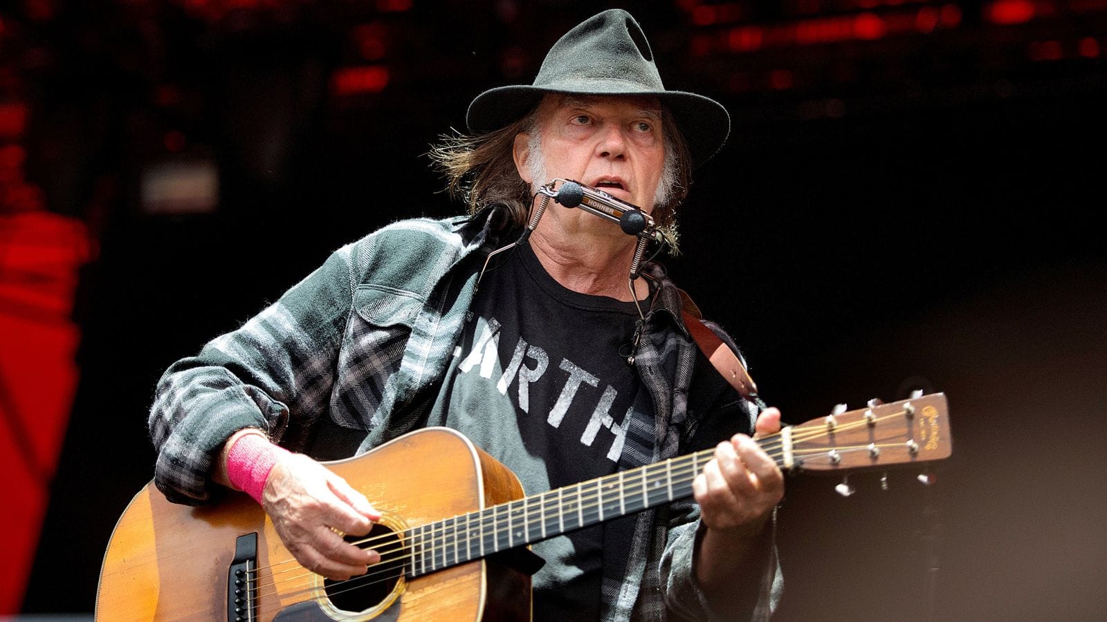 Neil Young, cantor e compositor norte americano